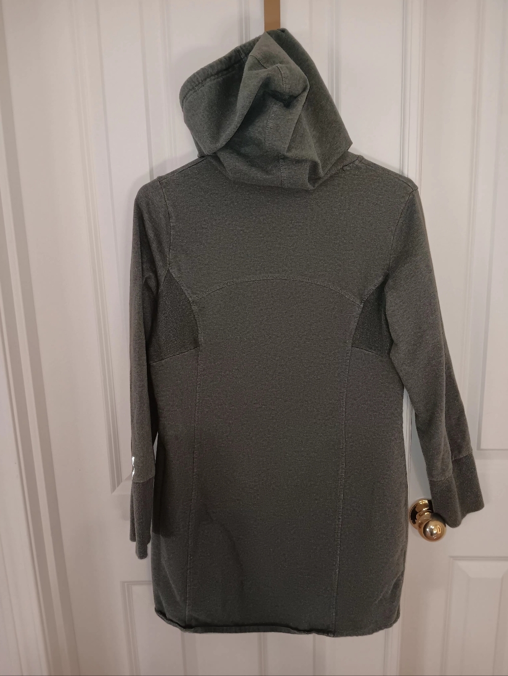 Mondetta Olive Green Hooded Zip Utility Hoodie - Picture 3 of 9